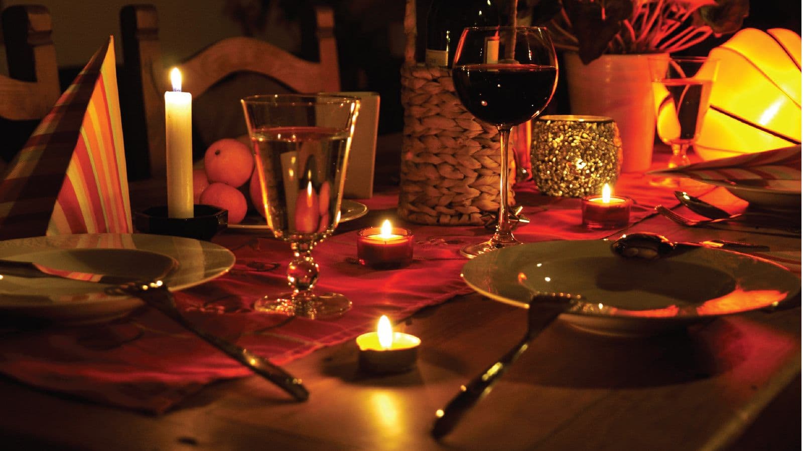 Candle Light Dinner Under the Stars