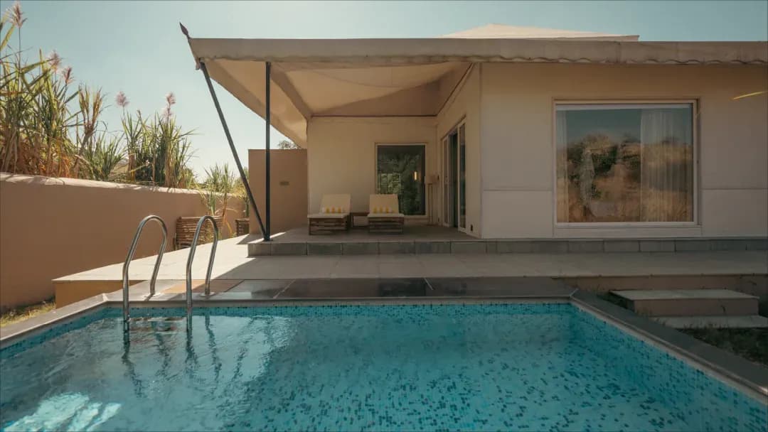 Luxury Tent With Plunge Pool